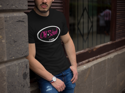 Classic Logo T-Shirt - White / Hot Pink Logo