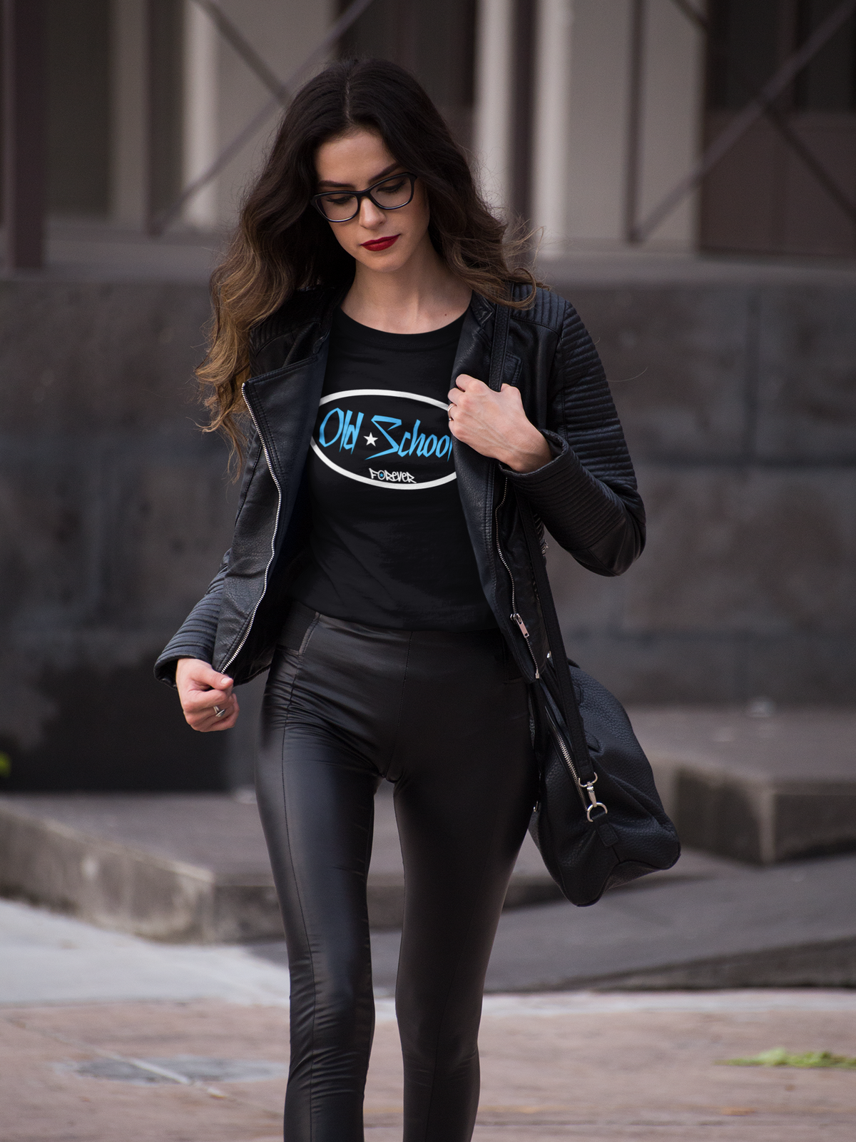 Classic Logo T-Shirt – White / Cool Blue Logo